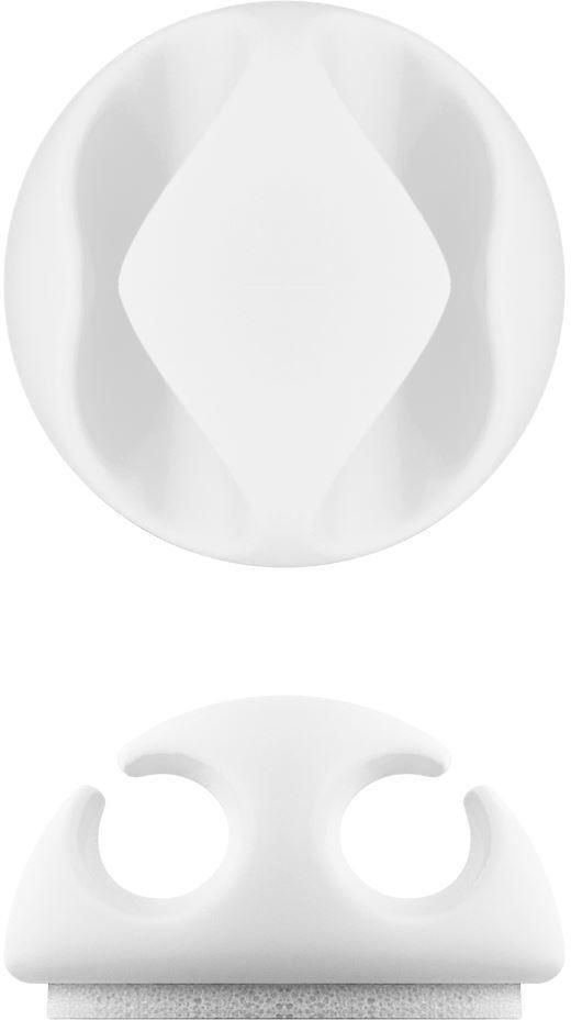 Microconnect-CABLEMANA-6W-organizer-per-cavi-Supporto-per-cavo-Scrivania-Bianco-6-pezzo-i---Cable-management-2-slot---6p