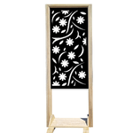 AUTUMN - Separè - Paravento modulabile - 70x190cm - in Legno e PVC Bianco