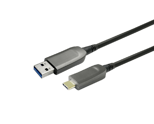 Vivolink-PROUSBCAMMOP25-cavo-USB-10-m-USB-3.2-Gen-1--3.1-Gen-1--USB-C-USB-A-Nero--USB-A-to-USB-C-M-M-Optic---Fiber-Cable