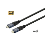 Vivolink-PROUSBCMM7.5-cavo-USB-75-m-USB-3.2-Gen-2--3.1-Gen-2--USB-C-Nero--USB-C-to-USB-C-Cable-7.5m---Supports-20-Gbps-