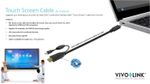 Vivolink-PROUSBCHDMIUSBB7.5-cavo-USB-75-m-USB-3.2-Gen-1--3.1-Gen-1--USB-C-Nero--Touchscreen-Cable-7.5m-Black---Warranty