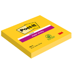 BLOCCO 90foglietti Post-it® Super Sticky 654-S 76x76mm GIALLO ORO