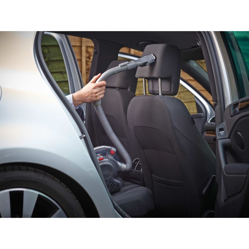 Black-Decker-PD1200AV-XJ-Dustbuster-Flexi-Aspirapolvere-per-Auto--056-L-12-V-Tecnologia-Ciclonica-Grigio-Rosso