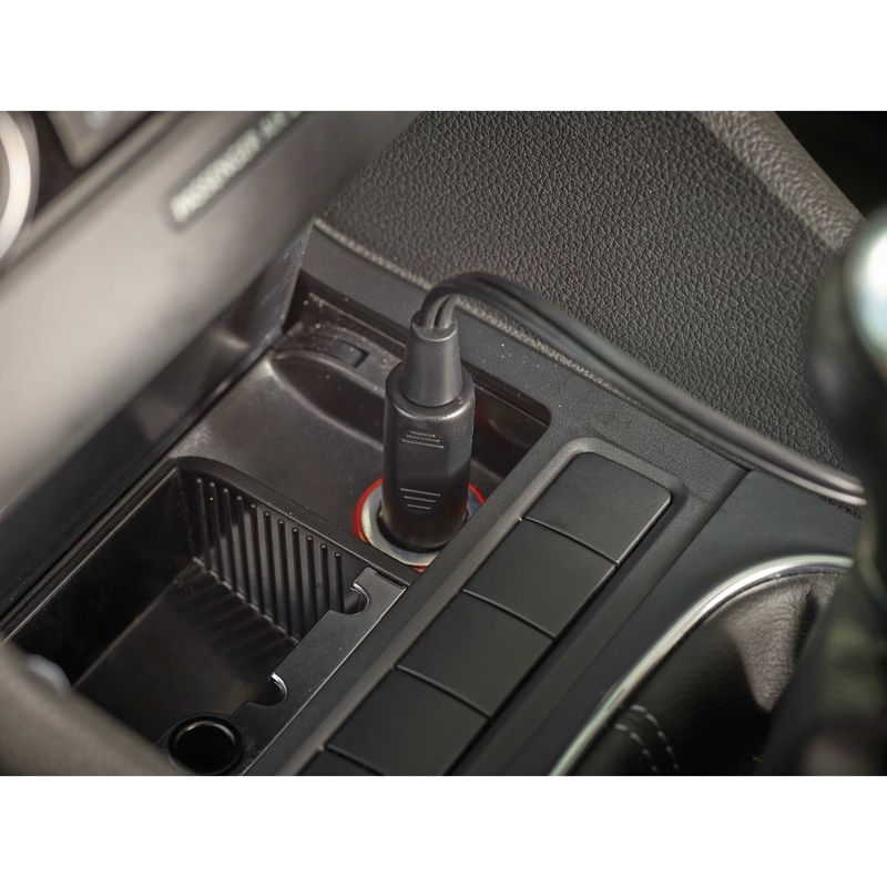Black-Decker-PD1200AV-XJ-Dustbuster-Flexi-Aspirapolvere-per-Auto--056-L-12-V-Tecnologia-Ciclonica-Grigio-Rosso