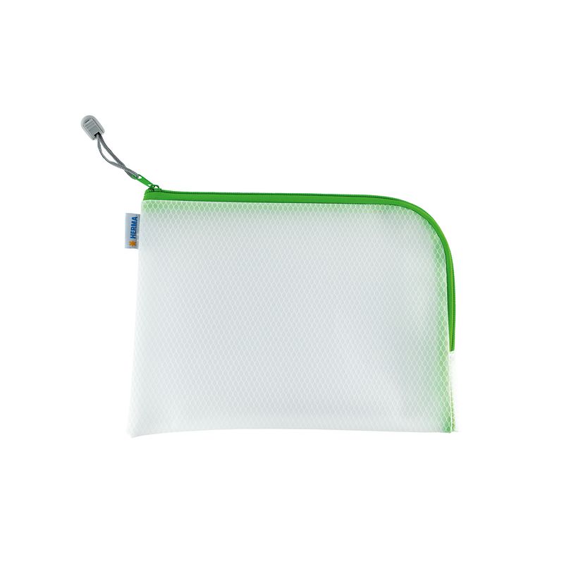 Borsa-con-cerniera-HERMA-25-cm-x-19-cm-trasparente