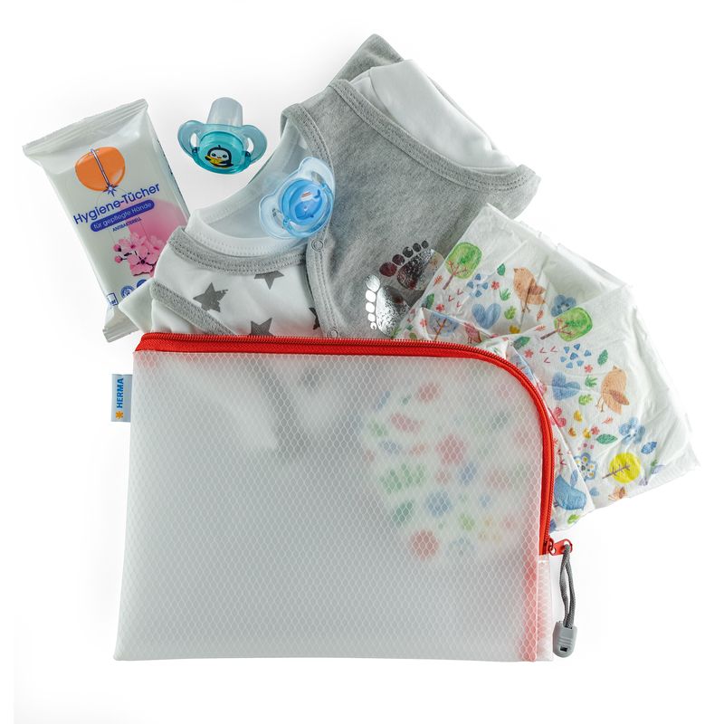 Borsa-con-cerniera-HERMA-25-cm-x-19-cm-trasparente
