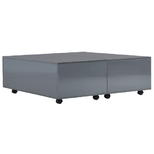 Tavolino-da-Caffe-Grigio-Lucido-100x100x35-cm
