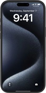 eSTUFF-ES67-custodia-per-cellulare-155-cm-6.1-Cover-Nero--Cover-for-INFINITE-GRS-RIGA-iPhone-16---Black-Cover.-Material-
