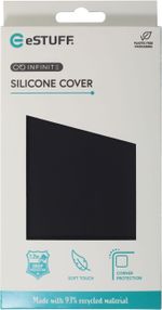 eSTUFF-ES67-custodia-per-cellulare-155-cm-6.1-Cover-Nero--Cover-for-INFINITE-GRS-RIGA-iPhone-16---Black-Cover.-Material-