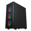 UNYKAch-Gaming-Mir-100-Desktop-Nero-Trasparente