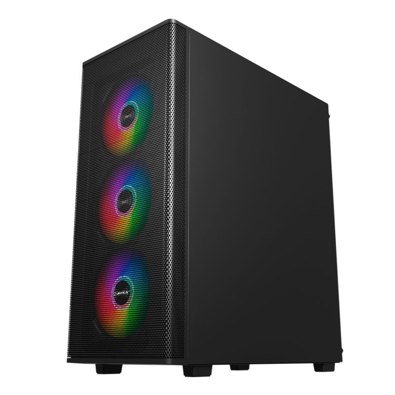 UNYKAch-Gaming-Mir-100-Desktop-Nero-Trasparente