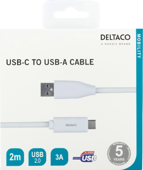 DELTACO-USBC-1011M---USB-Type-C-kabel