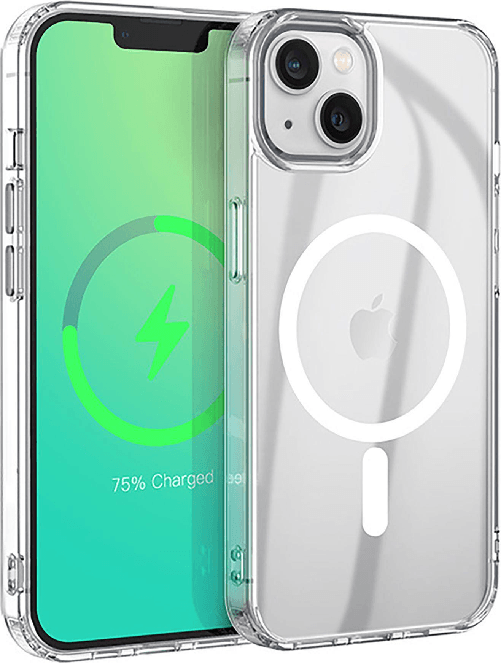 Cover-for-INFINITE-OSLO-iPhone-14-Clear---Magnetic-Cover.-Material----100--recycled-TPU-and-PC---Warranty--24M
