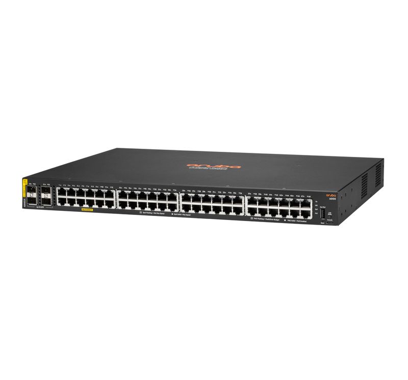 HPE-Aruba-CX-6000-48G-Classe4-POE-4SFP-370W-Switch-Switch-Lide-Flow--48-porte---4x-1G-Porte-SFP-R8N85A-