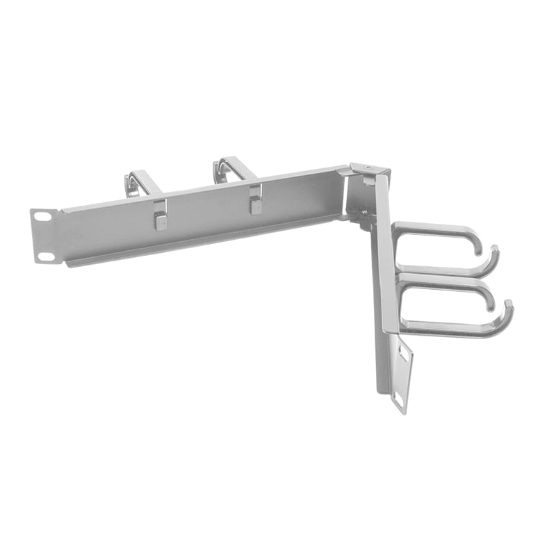 LogiLink---Stange-Rack-Kabelaufbewahrung---Hellgrau-RAL-7035---1U---48.3-cm--19--