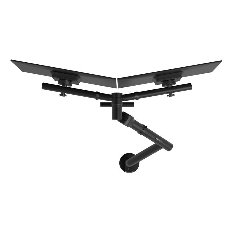 Dataflex-Viewgo-pro-Nero-Scrivania--Dataflex-Viewgo-Pro-Black-Dual-monitor-arm--5Years-warranty--