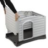 Ferplast-Cuccia-Cane-Esterno-Casetta-per-Cani-Cuccia-per-Cani-Taglia-Grande-Lato-Apribile-Sistema-di-Drenaggio-Griglia-di-Aerazione-111-x-84-x-h-79-cm-DOGVILLA-110-Cuccia-Cane-Plastica