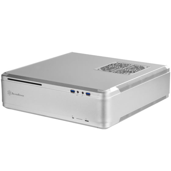 Silverstone-Fortress-FTZ01-Desktop-Argento--Silverstone-SST-FTZ01S-Fortress-Mini-ITX--Silver--SST-FTZ01S--