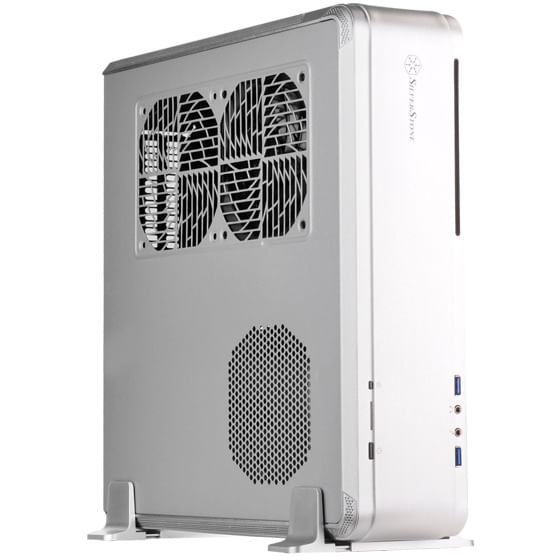 Silverstone-Fortress-FTZ01-Desktop-Argento--Silverstone-SST-FTZ01S-Fortress-Mini-ITX--Silver--SST-FTZ01S--