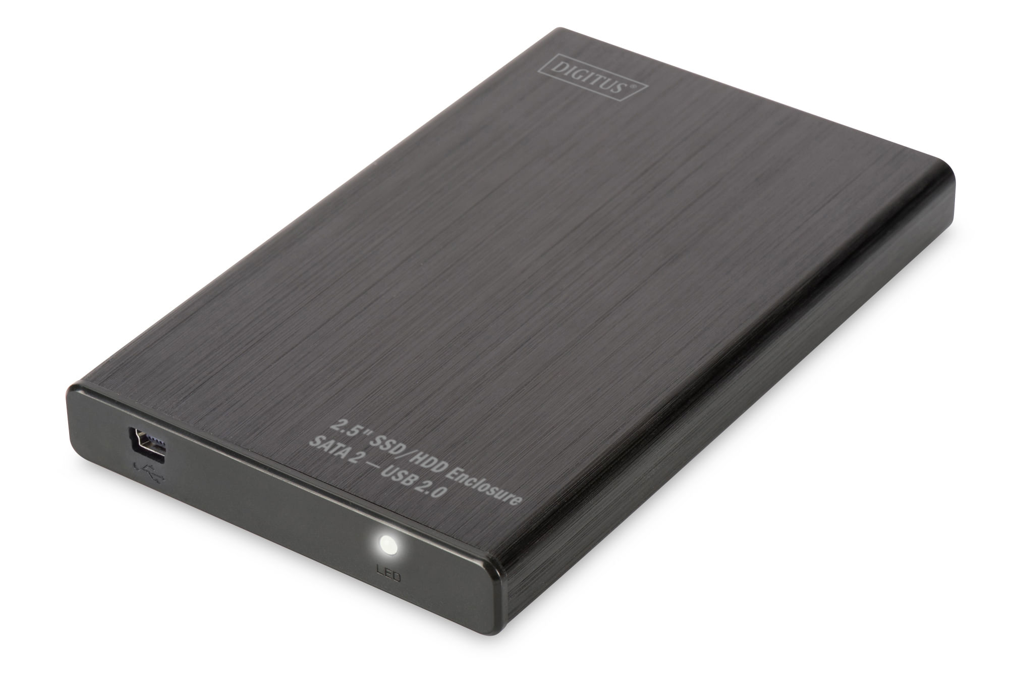Digitus ASSMANN Electronic DA-71104 contenitore di unità di archiviazione 2.5/3.5 Enclosure HDD/SSD Nero