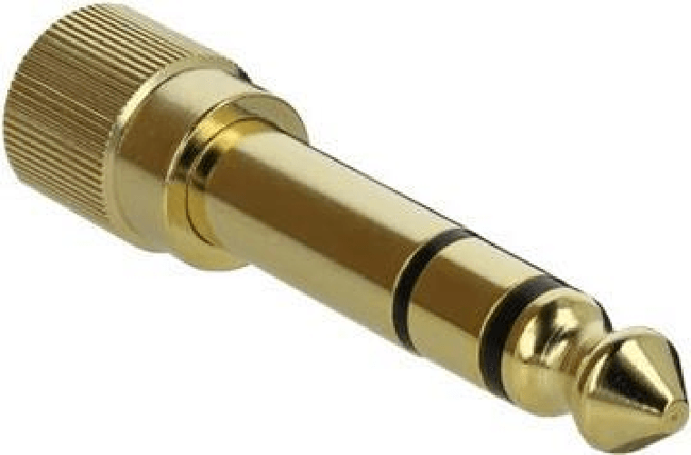 Delock-Adattatore-da-spina-jack-da-635-mm-a-presa-jack-da-35-mm-a-3-pin-in-metallo-avvitabile-2-pezzi