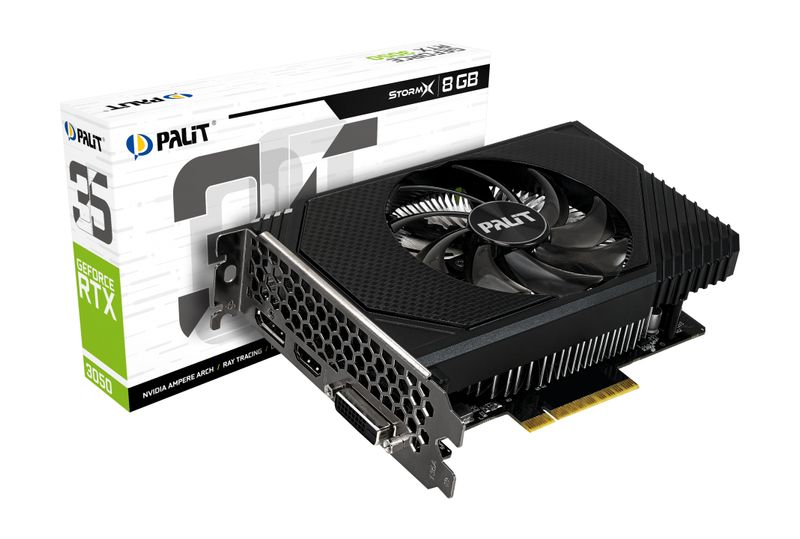 Scheda-Grafica-Palit-GeForce-RTX-3050-StormX-8GB-GDDR6