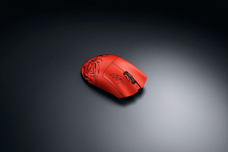 Razer-DeathAdder-V3-Pro-Faker-Edition-mouse-Mano-destra-RF-Wireless---USB-Type-C-Ottico-30000-DPI--RAZER-DEATHADDER-V3-P