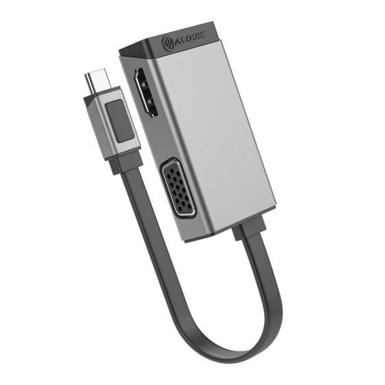 ALOGIC-ULCVGHD-SGR-replicatore-di-porte-e-docking-station-per-notebook-USB-3.2-Gen-1--3.1-Gen-1--Type-C-Argento--ALOGIC-
