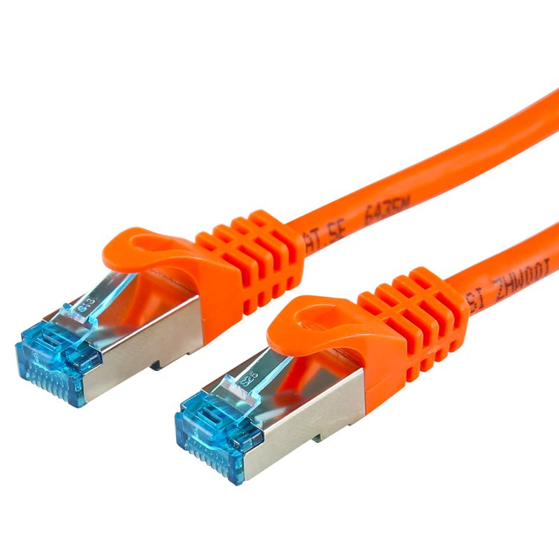 PATCH-CABLE-SF-UTP-0.5M-----CAT5E---ORANGE---Warranty-24M