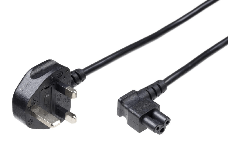 Microconnect-PE090818A-cavo-di-alimentazione-Nero-18-m-Spina-di-alimentazione-di-tipo-G-Accoppiatore-C5--Power-Cord-UK-