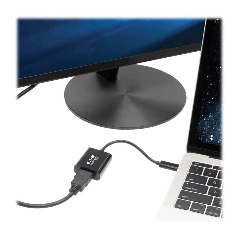 Tripp-Lite-U444-06N-HDB-AM-cavo-e-adattatore-video-015-m-HDMI-tipo-A--Standard--USB-tipo-C-Nero--USB-C-to-HDMI-4K-Adapt