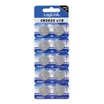 LogiLink-CR2032B10-batteria-per-uso-domestico-Batteria-monouso-CR2032-Litio--Household-Battery-Single-Use---Battery-Cr20