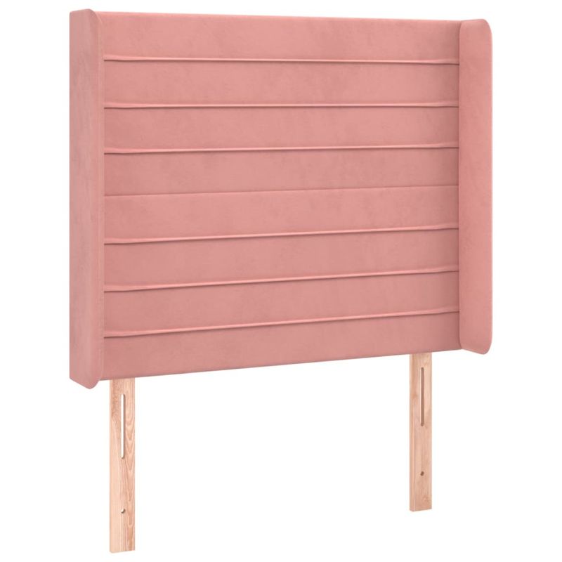 Testiera-ad-Orecchio-Rosa-83x16x78-88-cm-in-Velluto