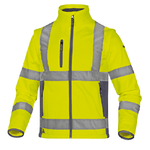 Giacca Softshell Moonlight 2 alta visibilita' giallo fluo tg.L DeltaPlus