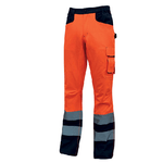 Pantalone invernale alta visibilita' Beacon arancio fluo Taglia XL U-Power