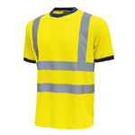 U-Power T-shirt alta visibilitA' Glitter - taglia XL - giallo fluo - U-Power - conf. 3 pezzi