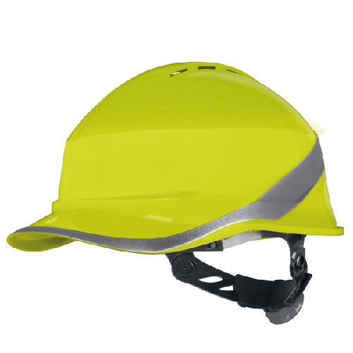 DELTAPLUS Elmetto da Cantiere DIAMOND VI WIND giallo Deltaplus