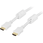 Deltaco HDMI-1050A cavo HDMI 5 m HDMI tipo A [Standard] Bianco (DELTACO HDMI-1050A)