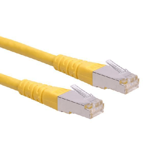 ROLINE-S-FTP-Cat.6-0.3m-cavo-di-rete-Giallo-03-m-Cat6-S-FTP--S-STP---Roline-CAT6-S-FTP-PimF-CU-Ethernet-Cable-Yellow-0.