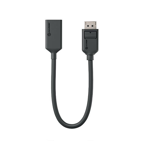 ALOGIC-EL2DPHD-ADP-cavo-e-adattatore-video-02-m-DisplayPort-HDMI-Nero--ELEMENTS-DISPLAYPORT-TO-HDMI---ADAPTER---MALE-TO