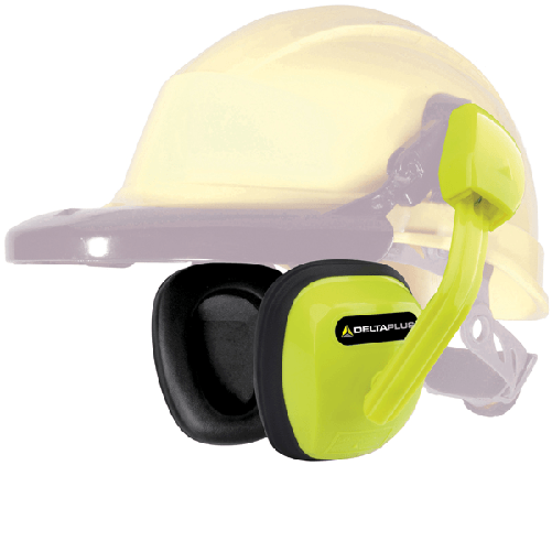 DELTAPLUS Cuffie antirumore per elmetti giallo fluo Suzuka2 Deltaplus