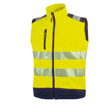 U-Power Gilet alta visibiltA' Softshell Dany - taglia L - giallo fluo - U-Power