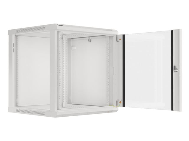 Lanberg Pensile Rack 4830 cm (19") 12U/600X600 anta in vetro grigio (WF01-6612-10S)