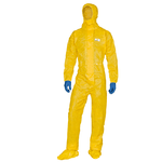 Tuta di protez. da rischio chimico DT300 Tg M giallo Deltachem