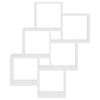 vidaXL-Scaffale-a-Parete-Bianco-90x16x78-cm-in-Multistrato