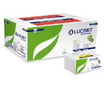 LUCART Pacco da 220 asciugamani piegati a Z goffrato corda Eco Z Lucart