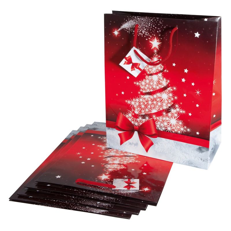 Sacchetti-regalo-SIGEL-260-x-330-cm-rosso-bianco
