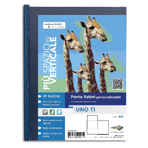 SEI ROTA Portalistini personalizzabile UnoTI 35x50cm 12 buste Sei Rota