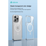 Cover trasparente magnetica carica wireless iPhone 15 Plus