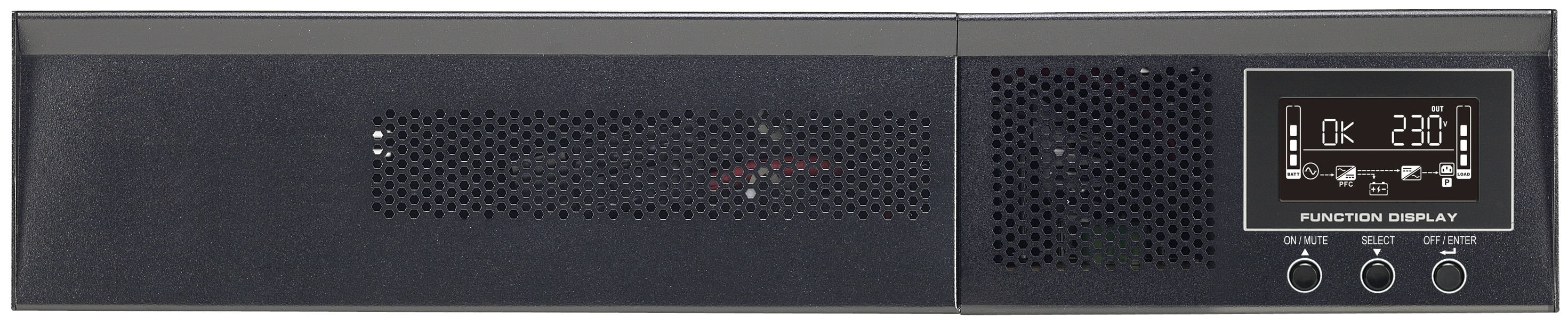 PowerWalker VFI 1500 RMG PF1 Doppia conversione [online] 1,5 kVA 1500 W (VFI 1500 RMG UPS 1500VA/1350W - Online,Rack 2-i